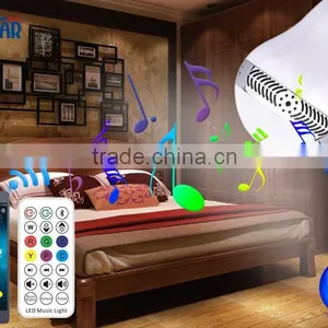 Color Changing Music LED Bulb Built-in Speaker thumbnail-3