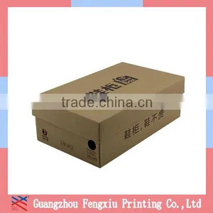 Cheap OEM Printed Corrugated Recyclable Cardboard Gift Box for Shoe Packaging Quality Choice thumbnail-2