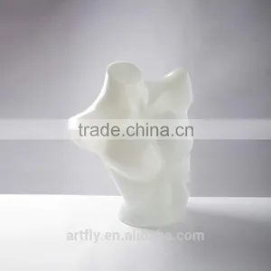 High Gloss Unbreakable Plastic Mannequin Torso thumbnail-4