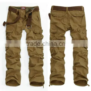 Men's Cargo Pants/Boys Cargo Pants Work Pant 100% Cotton Fabric Pant/Lady's Cargo Pant/ thumbnail-1