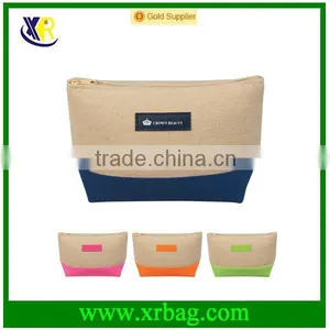 Promotional Allure Jute Cosmetic Bag/makeup Bags thumbnail-1