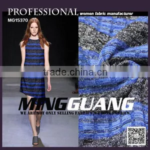 2016 Fashioanl Cotton Polyester and Spandex Knitted Gold Silk Fabric Hot Sell in Europe thumbnail-1