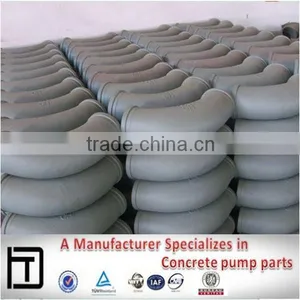 Schwing Concrete Pump Parts, DN125*R1000*90D Spare Pipe Bend thumbnail-1