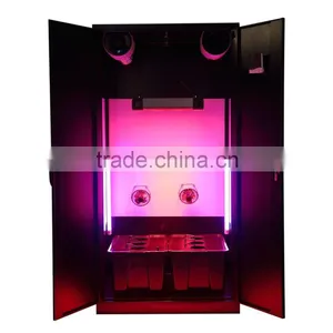 Industrial Hydroponic System Indoor Garden Growing System/Soillness Culture Stealth LED Hydroponic Growbox thumbnail-3