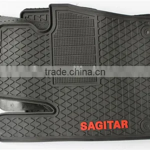 All Weather Heavy Duty Low Price Rubber Car Mat for VW Sagitar Interior Liner thumbnail-2
