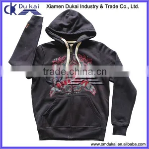 Men's Thick Fleece Zip up Hoodies With Hood thumbnail-1
