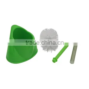 Cheap Plastic Removable Colored Corner Toilet Brush Set thumbnail-4