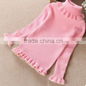 2016 Spring Girls Rib Cotton Spandex Shirt thumbnail-1