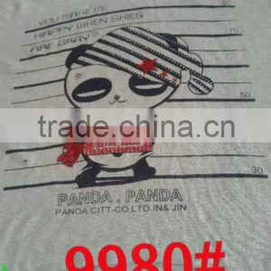 Printing Panda Pattern and Hot Drilling Technology of Girls Sweater 9980# thumbnail-1