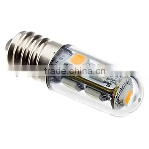 E14 1W 7x5050 SMD 60-80LM 2800-3200K Warm White Light LED Refrigerator Bulb (220V) thumbnail-1