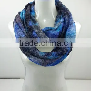 New Arrivel Women Fashion Double Layer Winter Knitted Scarf thumbnail-1