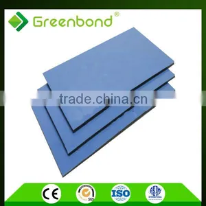 Greenbond Interior Silver Mirror Surface Aluminum Composite Panel thumbnail-5