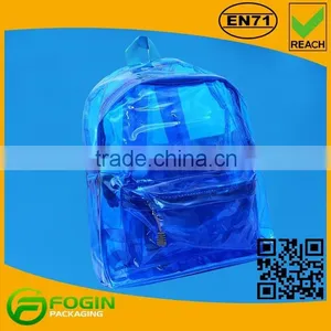 China Supplier Transparent Backpack for Student thumbnail-1