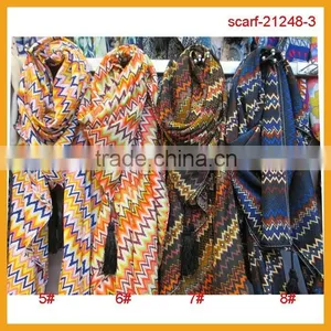 2014 Wholesale Fashionable Square Chiffon Scarf thumbnail-2