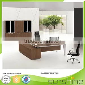Guangzhou Factory Customized Eco-friendly Shiny Executive Desk thumbnail-1