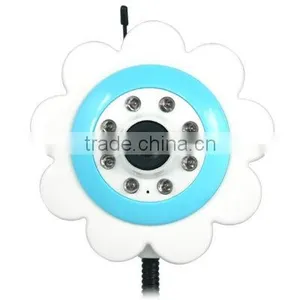 Blue Voice Control Baby Care Kit 2.4Ghz 4CH Wireless Camera Video Baby Monitor thumbnail-2
