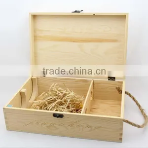 Customized Differetnt Luxury Wine Box Custom Wooden Wine Gift Box / Wine Box thumbnail-4