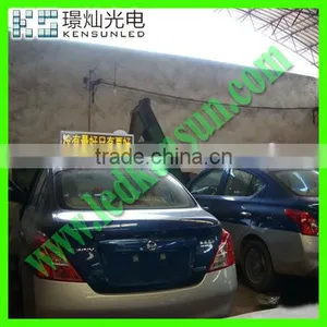 2 Years Warranty Single Color P10 Taxi Top Led Display thumbnail-1