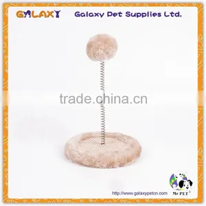 CF 7021 Wholesale New Design Durable Bristles Catnip Compartment Cat Arch Self Grooming Cat Toy With thumbnail-1