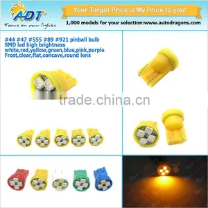 ADT Yellow 4smd Pinball Machine LED #555 Bulbs thumbnail-3