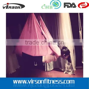 1. Virson-High Quality Nylon Yoga Swing Lightweight for Travel and Outdoor Use thumbnail-1