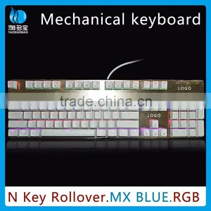 RGB Mechanical Gaming Keyboard With Anti-Ghosting Keys & Six LED Lights thumbnail-6