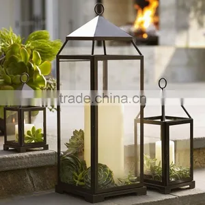 Wood Lanterns for Candles thumbnail-1