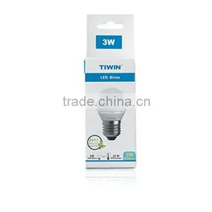 TIWIN CE ROHS UL TUV GS APPROVED POPULAR E27 3W LED Bulb Light thumbnail-4