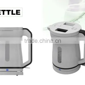 1L Electric Home Best Plastic Kettle XJ-13106 thumbnail-2