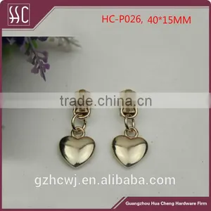 Heart Shaped Zipper Puller,metal Zipper Puller,Guangzhou Zipper Puller thumbnail-1