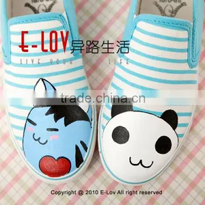 2015 Hot Sales High Quality China Woman Blue Shoes thumbnail-3