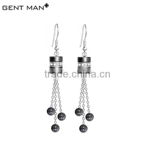 2014 New Products Black Ceramic Hoop Earrings for Woman thumbnail-1