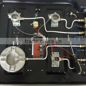 2014 Hot Sales Model 4 Burner Glass Panel Gas Hobs(Model No:Z624E-ACCD IM) thumbnail-4