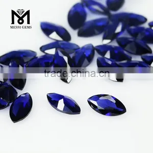Wuzhou Direct Sale Faceted Loose Stones Marquise 3 x 6 mm 34# Corundum Gemstone thumbnail-3