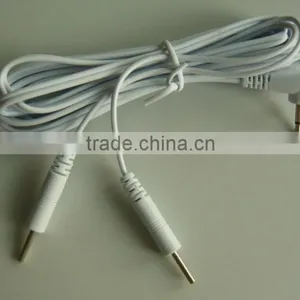 Cheap Price for Medical Consumable Tens Cable, Unit Lead Wire 2 in 1 Pin Lead Wire thumbnail-1