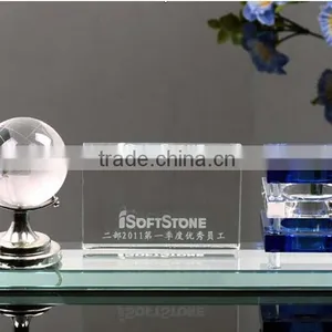 Wholesale Crystal Office Desk Set With Pen Holder thumbnail-1