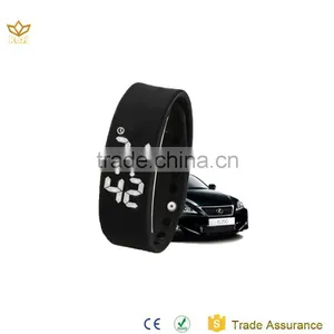 Touch Screen OLED Display Bluetooth Bracelet, Pedometer Calorie Waterproof Smart Bluetooth Bracelet thumbnail-3