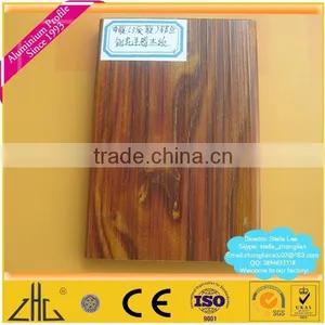 Wow!! Rugged Pattern Aluminium Extrusion Tube, Rugged Aluminium Extrusion for Furniture in Wood Colour, Rugged Aluminium Profile thumbnail-2