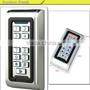 Door Access Control Controller Waterproof IP68 Metal Case RFID Reader Keypad /SY5000W thumbnail-2