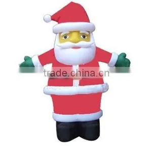 Good Quality New Design Giant Inflatable Christmas Santa Claus Dancing for Western Festival thumbnail-1