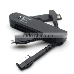 Military Knife 2 in 1 Data Line Micro Usb Cable thumbnail-5