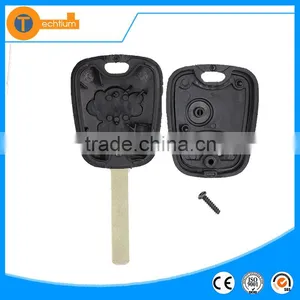 2 Button Remote Key Shell Cover Blank Without Logo With 407 HU83 Blade for c5 c3 Xsara for Citroen thumbnail-2