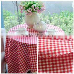 100 Cotton Yarn Dyed Fabric to Make Tablecloths thumbnail-1