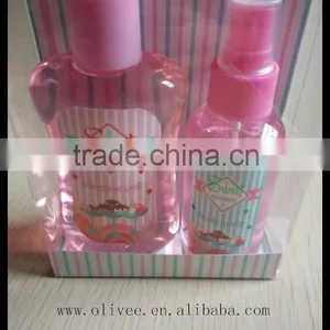 Sweet Strawberry 180ml Shower Gel, 120ml Body Spray Christmas Bath Gift Set thumbnail-1