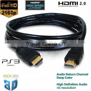 19 Pin Standard Copper Clad Steel Conductor 5mm Outer Sheath Hdmi Cord Long From Professional Manufacturer thumbnail-1