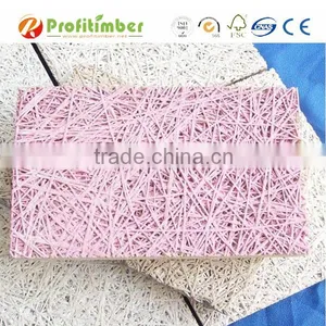 Fireproof and Sound Absorbing Interior Wood Wool Acoustic Panel thumbnail-1