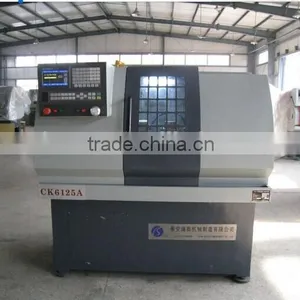 Small Cnc Lathe Machine Chinese Suppliers Selling CK6125A Small Cnc Lathe for Sale thumbnail-2