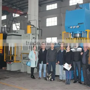Sink Production Line HBP-600T Four Column Hydraulic Deep Drawing Press thumbnail-1