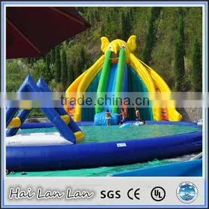 2015 Factory Directly Inflatable Water Slide for Kids and Adults for Adults thumbnail-1