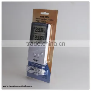 Digital Thermometer Hygrometer With Probe TA338 thumbnail-1